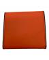 Valextra (ヴァレクストラ) スナップボタン コインケース　l i 0q オレンジ：11000円