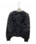 BLAMINK (ブラミンク) ファーカシミヤ7Gクルーネックセーター ブラック サイズ:38：35000円