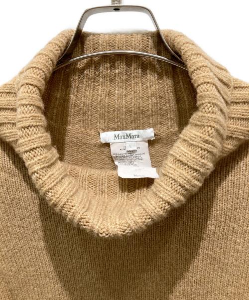 MaxMara（マックスマーラ）MaxMara (マックスマーラ) ハイネックニット ベージュ サイズ:Lの古着・服飾アイテム