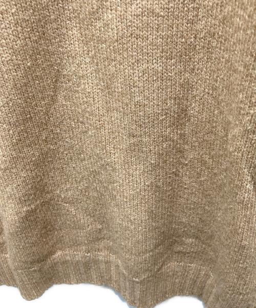 MaxMara（マックスマーラ）MaxMara (マックスマーラ) ハイネックニット ベージュ サイズ:Lの古着・服飾アイテム