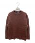ATON（エイトン）の古着「クルーネックニット」｜ブラウン