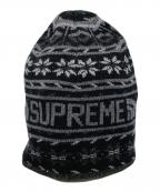 THE NORTH FACE×SUPREMEザ ノース フェイス×シュプリーム）の古着「ニット帽」｜ブラック