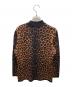 Yves Saint Laurent (イヴサンローラン) ヒョウ柄ハイネックセーター ブラウン サイズ:Ｍ：5000円