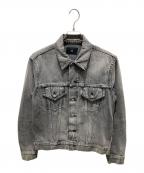 HUGO BOSSヒューゴ ボス）の古着「デニムジャケット　211118103」｜ブラック
