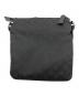 GUCCI (グッチ) GGナイロンショルダーバッグ　449183　GG　002404 ブラック：50000円