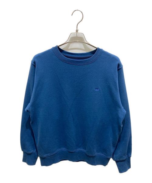 THE NORTHFACE PURPLELABEL（ザ・ノースフェイス パープルレーベル）THE NORTHFACE PURPLELABEL (ザ・ノースフェイス パープルレーベル) Field Crewneck Sweatshirt ブルー サイズ:Ｌの古着・服飾アイテム