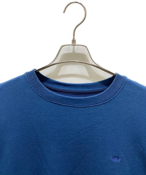 THE NORTHFACE PURPLELABEL（ザ・ノースフェイス パープルレーベル）THE NORTHFACE PURPLELABEL (ザ・ノースフェイス パープルレーベル) Field Crewneck Sweatshirt ブルー サイズ:Ｌの古着・服飾アイテム