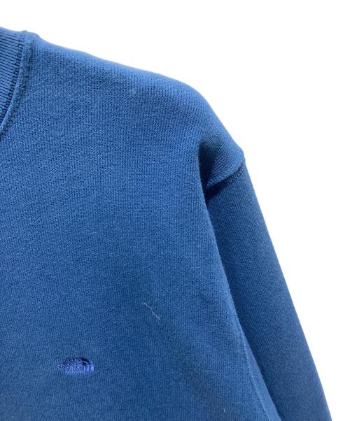 THE NORTHFACE PURPLELABEL（ザ・ノースフェイス パープルレーベル）THE NORTHFACE PURPLELABEL (ザ・ノースフェイス パープルレーベル) Field Crewneck Sweatshirt ブルー サイズ:Ｌの古着・服飾アイテム