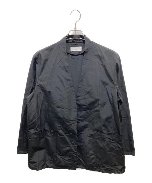 MARKA（マーカ）MARKA (マーカ) ラペルレスシャツジャケット　M22E-30SH01C ブラック サイズ:1の古着・服飾アイテム