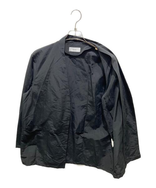 MARKA（マーカ）MARKA (マーカ) ラペルレスシャツジャケット　M22E-30SH01C ブラック サイズ:1の古着・服飾アイテム