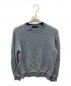 ERMENEGILDO ZEGNAエルメネジルド・ゼニア）の古着「カシミヤシルクニット」｜ブルー