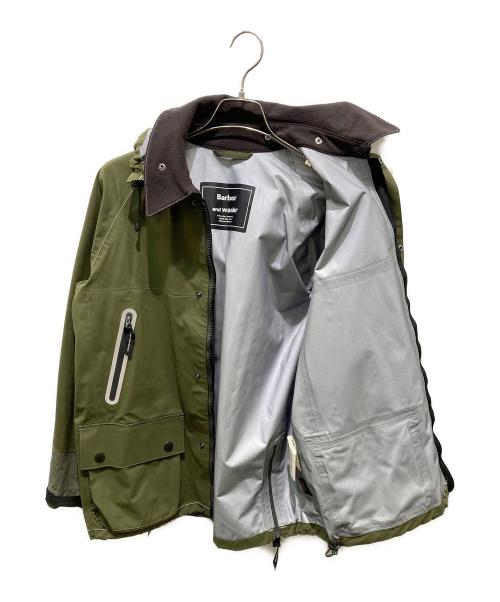 Barbour（バブアー）Barbour (バブアー) and wander (アンドワンダー) CORDURA event jacket　AW01-FT146/574-0111006 カーキ サイズ:2の古着・服飾アイテム