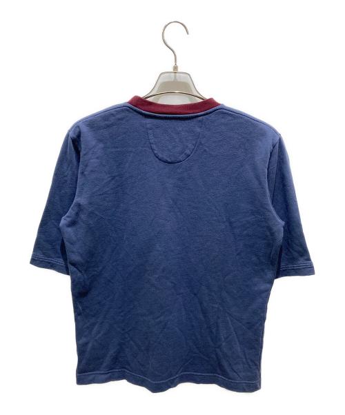 BALENCIAGA（バレンシアガ）BALENCIAGA (バレンシアガ) プリントTシャツ　273969 TV976 ネイビー サイズ:XSの古着・服飾アイテム