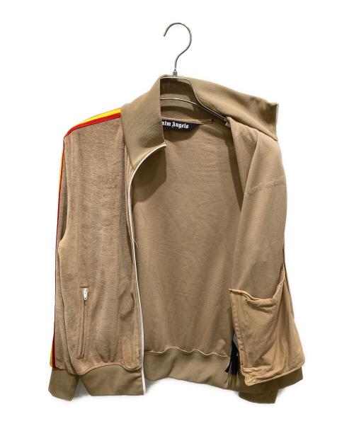Palm Angels（パーム エンジェルス）Palm Angels (パーム エンジェルス) RAINBOW CHENILLE TRACK JACKET ベージュ サイズ:Lの古着・服飾アイテム
