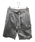AURALEEオーラリー）の古着「WASHED FINX LIGHT BIG CHINO SHORTS　A21SP02FC」｜グレー