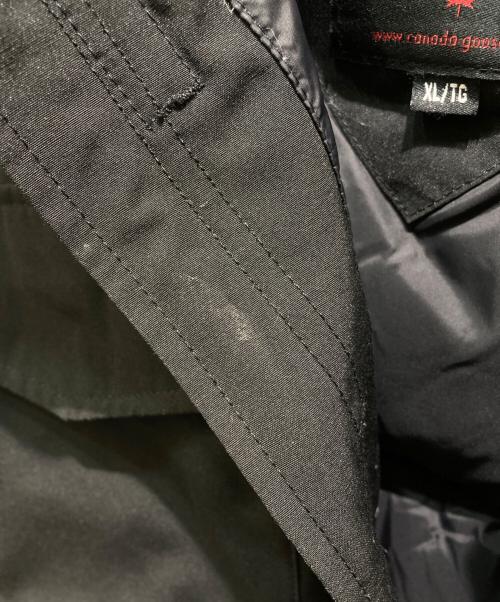CANADA GOOSE（カナダグース）CANADA GOOSE (カナダグース) KAMLOOPS ダウンジャケット ブラック サイズ:XLの古着・服飾アイテム