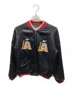 GBL STUDIO GHIBLIGBL スタジオジブリ）の古着「スタジャン」｜ブラック