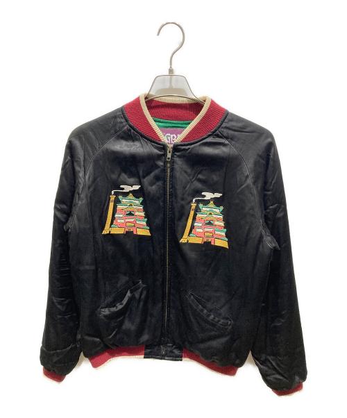 GBL STUDIO GHIBLI（GBL スタジオジブリ）GBL STUDIO GHIBLI (GBL スタジオジブリ) スタジャン ブラック サイズ:Ｍの古着・服飾アイテム