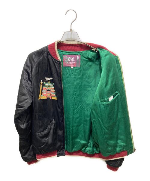 GBL STUDIO GHIBLI（GBL スタジオジブリ）GBL STUDIO GHIBLI (GBL スタジオジブリ) スタジャン ブラック サイズ:Ｍの古着・服飾アイテム