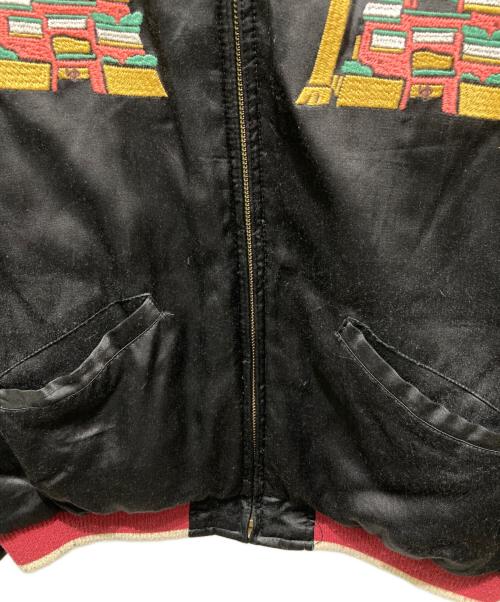 GBL STUDIO GHIBLI（GBL スタジオジブリ）GBL STUDIO GHIBLI (GBL スタジオジブリ) スタジャン ブラック サイズ:Ｍの古着・服飾アイテム