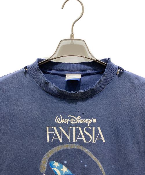 SAINT MICHAEL（セントマイケル）SAINT MICHAEL (セントマイケル) DISNEY (ディズニー) DNF SS TEE　SM-HR8-0000-C65　25SS  ネイビー サイズ:XLの古着・服飾アイテム