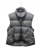 KAPITALキャピタル）の古着「Burger-KEEL リップストップナイロンダウンベスト」｜ブラック