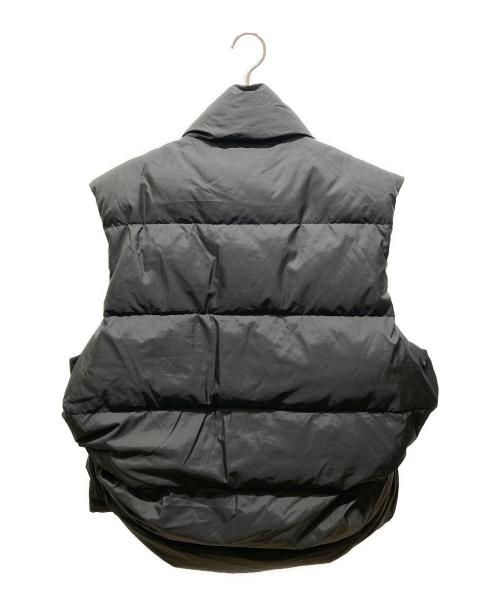 KAPITAL（キャピタル）KAPITAL (キャピタル) Burger-KEEL リップストップナイロンダウンベスト ブラック サイズ:Lの古着・服飾アイテム