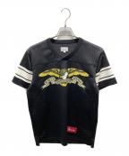 SUPREME×ANTIHEROシュプリーム×アンタイヒーロー）の古着「Football Top　14SS」｜ブラック