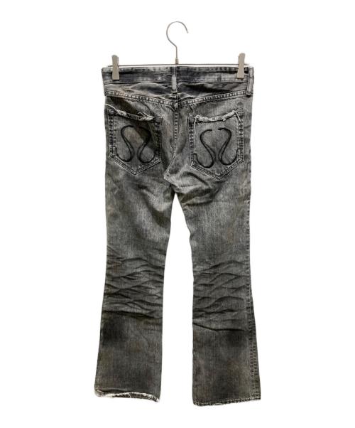 CIVARIZE（シヴァーライズ）CIVARIZE (シヴァーライズ) ブーツカットデニムパンツ　CV10-C32 グレー サイズ:42の古着・服飾アイテム