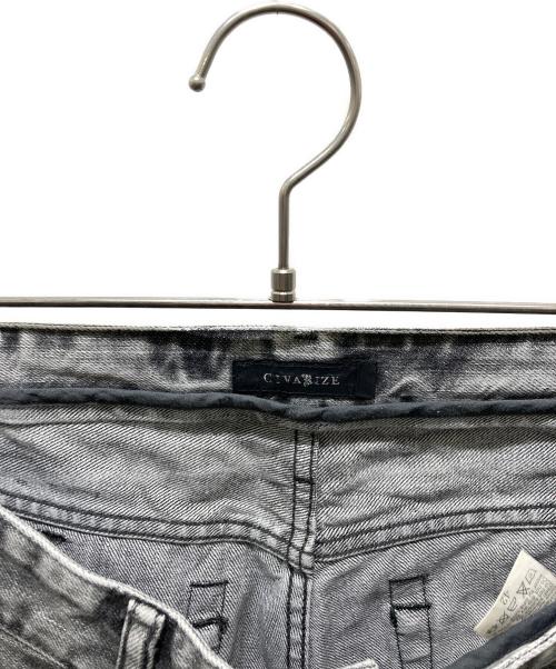 CIVARIZE（シヴァーライズ）CIVARIZE (シヴァーライズ) ブーツカットデニムパンツ　CV10-C32 グレー サイズ:42の古着・服飾アイテム