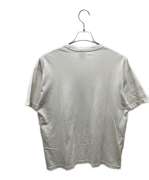 Noah（ノア）Noah (ノア) プリントTシャツ ホワイト サイズ:Ｌの古着・服飾アイテム
