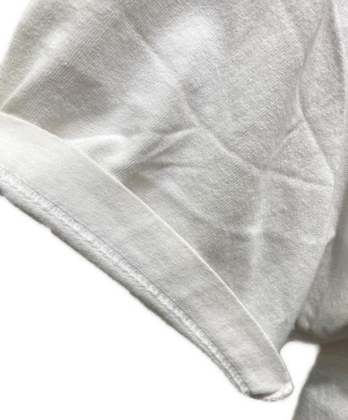 Noah（ノア）Noah (ノア) プリントTシャツ ホワイト サイズ:Ｌの古着・服飾アイテム