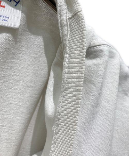 Noah（ノア）Noah (ノア) プリントTシャツ ホワイト サイズ:Ｌの古着・服飾アイテム