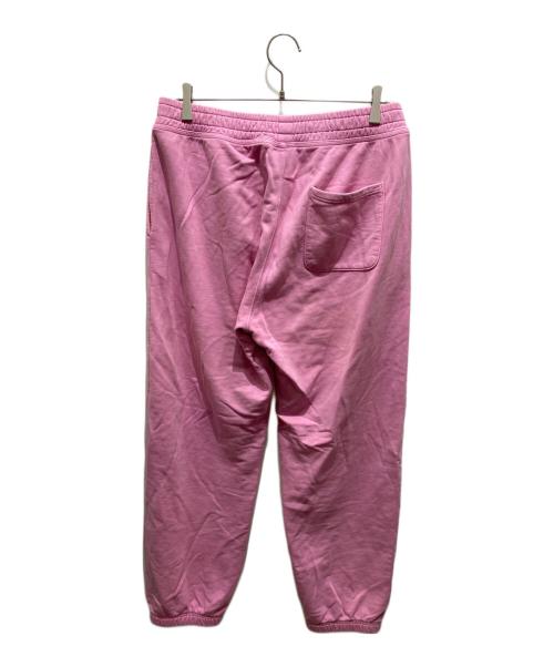 stussy（ステューシー）stussy (ステューシー) OVERDYED STOCK LOGO PANT ピンク サイズ:Mの古着・服飾アイテム