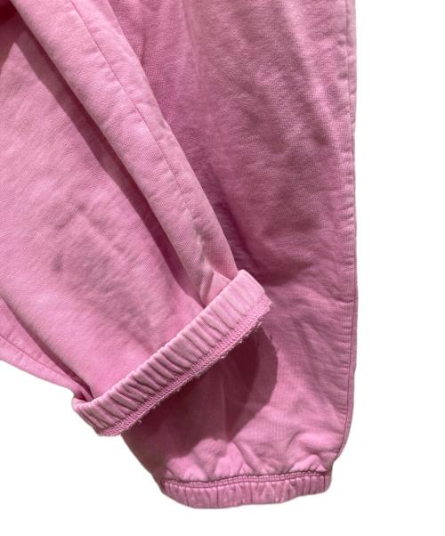 stussy（ステューシー）stussy (ステューシー) OVERDYED STOCK LOGO PANT ピンク サイズ:Mの古着・服飾アイテム