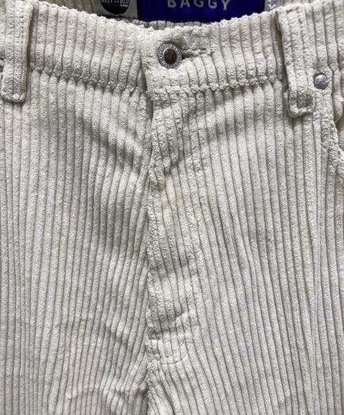 LEVI'S SILVERTAB（リーバイス シルバータブ）LEVI'S SILVERTAB (リーバイス シルバータブ) BAGGYコーデュロイパンツ ホワイト サイズ:36の古着・服飾アイテム