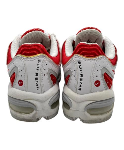 NIKE（ナイキ）NIKE (ナイキ) SUPREME (シュプリーム) ローカットスニーカー　Nike Air Max Tailwind 4　AT3854-100 レッド×ホワイト サイズ:26.5㎝の古着・服飾アイテム
