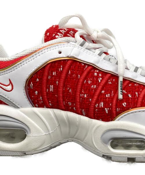 NIKE（ナイキ）NIKE (ナイキ) SUPREME (シュプリーム) ローカットスニーカー　Nike Air Max Tailwind 4　AT3854-100 レッド×ホワイト サイズ:26.5㎝の古着・服飾アイテム