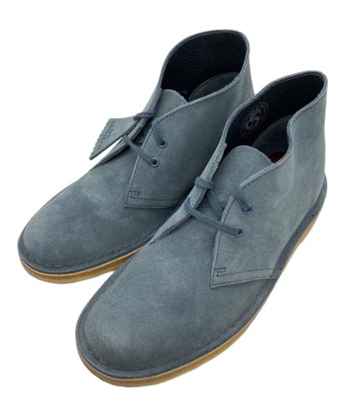 CLARKS（クラークス）CLARKS (クラークス) DESERT BOOT ブルー サイズ:23.5の古着・服飾アイテム