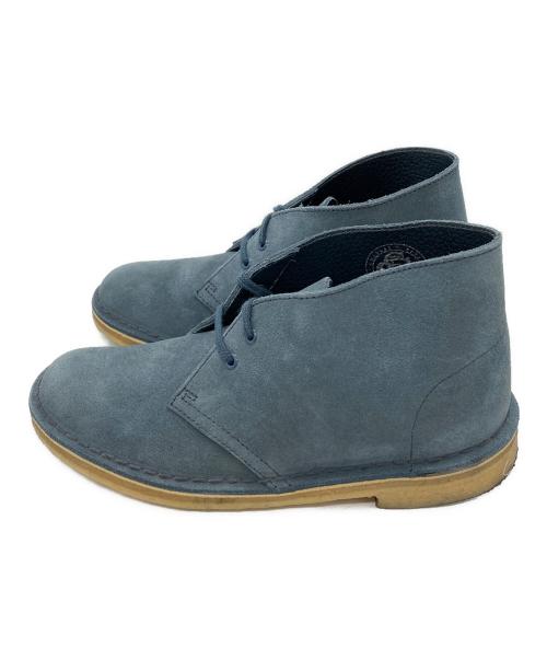 CLARKS（クラークス）CLARKS (クラークス) DESERT BOOT ブルー サイズ:23.5の古着・服飾アイテム
