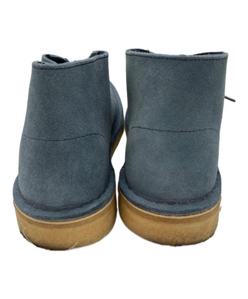 CLARKS（クラークス）CLARKS (クラークス) DESERT BOOT ブルー サイズ:23.5の古着・服飾アイテム