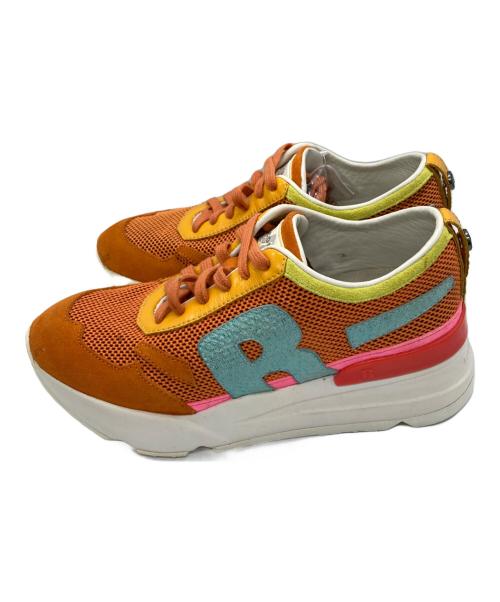Ruco Line（ルコ ライン）Ruco Line (ルコ ライン) ローカットスニーカー オレンジ サイズ:37の古着・服飾アイテム