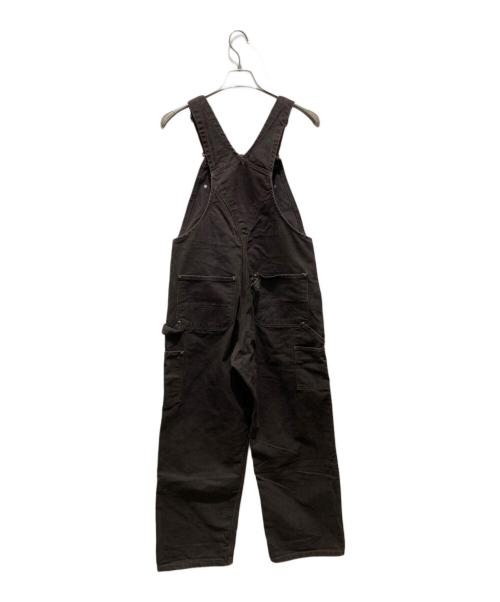 CarHartt（カーハート）CarHartt (カーハート) ダックダブルニーオールインワン　メキシコ製 ブラウン サイズ:32の古着・服飾アイテム