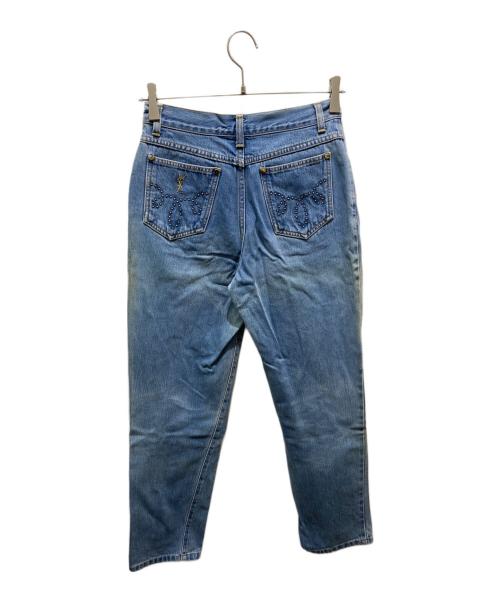 Yves Saint Laurent（イヴサンローラン）Yves Saint Laurent (イヴサンローラン) デニムパンツ　722079 インディゴ サイズ:40の古着・服飾アイテム