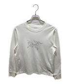 ARC'TERYXアークテリクス）の古着「Archaeopteryx Logo LS　X000009428」｜ホワイト