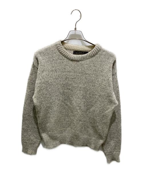 Eddie Bauer（エディーバウアー）Eddie Bauer (エディーバウアー) ウールニット アイボリー サイズ:Ｍの古着・服飾アイテム