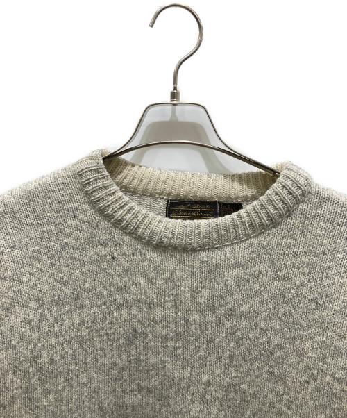 Eddie Bauer（エディーバウアー）Eddie Bauer (エディーバウアー) ウールニット アイボリー サイズ:Ｍの古着・服飾アイテム