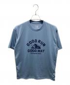 THE NORTH FACEザ ノース フェイス）の古着「フリーランクルーTシャツ」｜ブルー