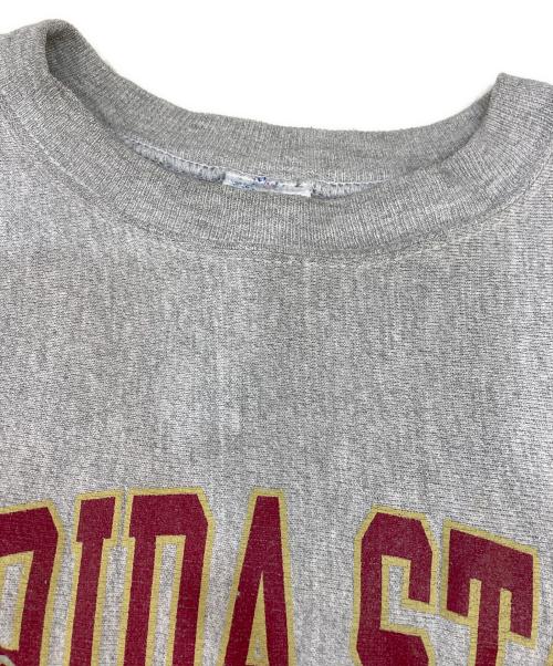 Champion REVERSE WEAVE（チャンピオン リバース ウィーブ）Champion REVERSE WEAVE (チャンピオン リバース ウィーブ) プリントスウェット グレー サイズ:XXLの古着・服飾アイテム