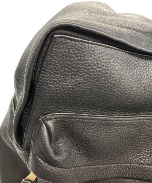 OUTDOOR PRODUCTS（アウトドア プロダクツ）OUTDOOR PRODUCTS (アウトドア プロダクツ) Ron Herman (ロンハーマン) 別注レザーリュック ブラックの古着・服飾アイテム